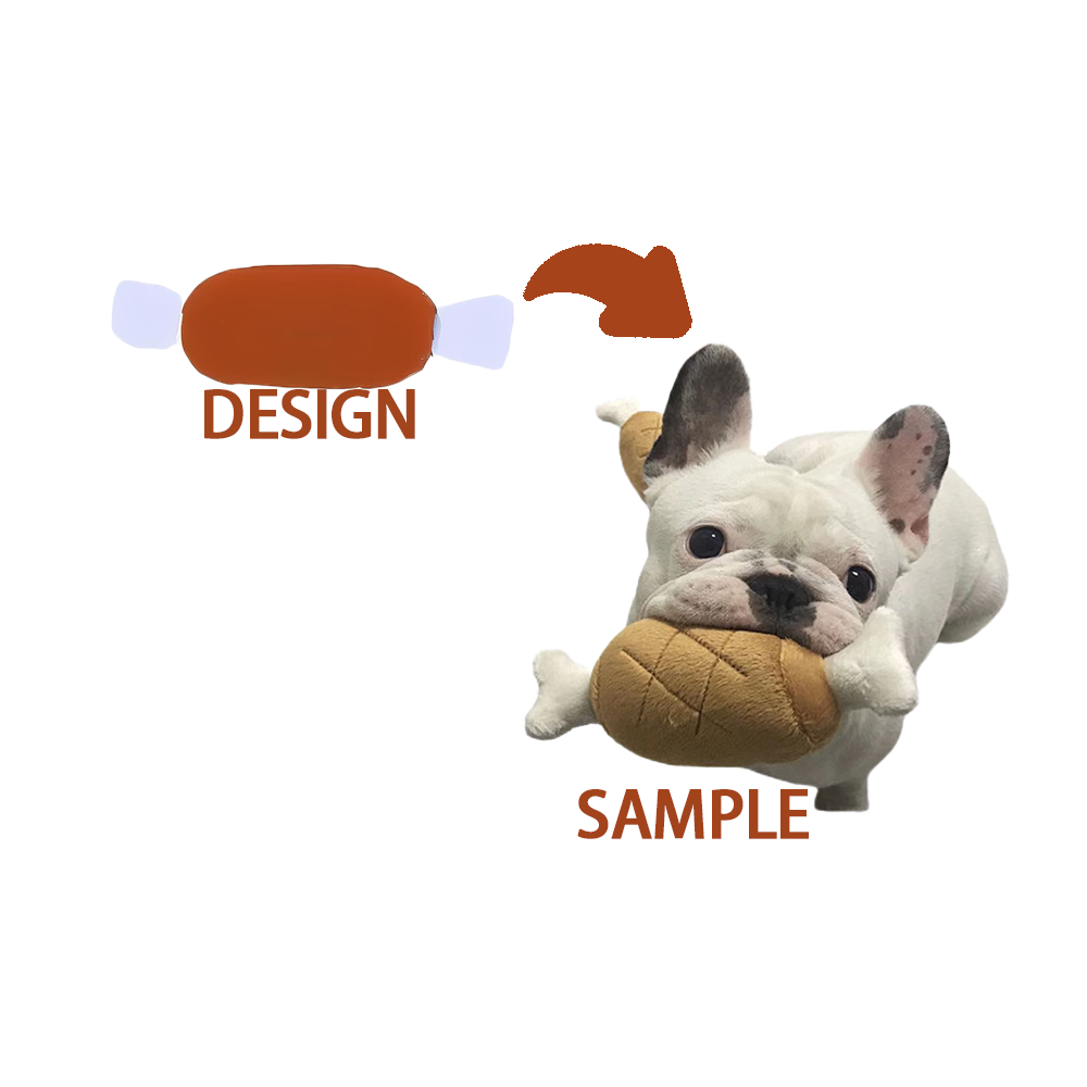 Custom Pet toy, turn your design to pet toy
